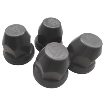 Zhixin 33mm vidalı abs krom kaplamalı pabucu somun kapakları kamyonlar ve tekerlekler için