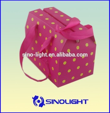 Custom wedding jewelry gift paper gift box 4c/0c printing and gloss lamination box