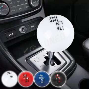 Paya de cambio de carreras acrílico acrílico JDM - perilla maestra de equipo universal de auto