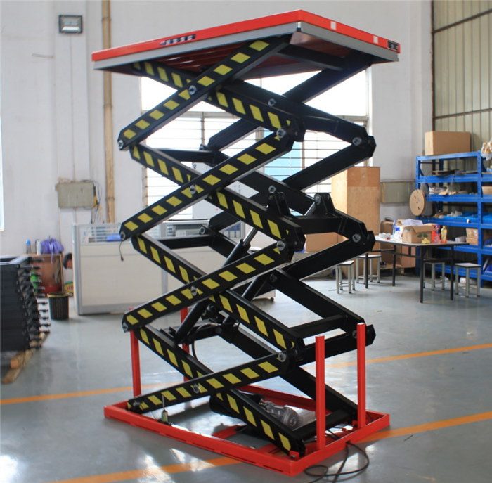 Fixed hydraulic mini scissor lift 