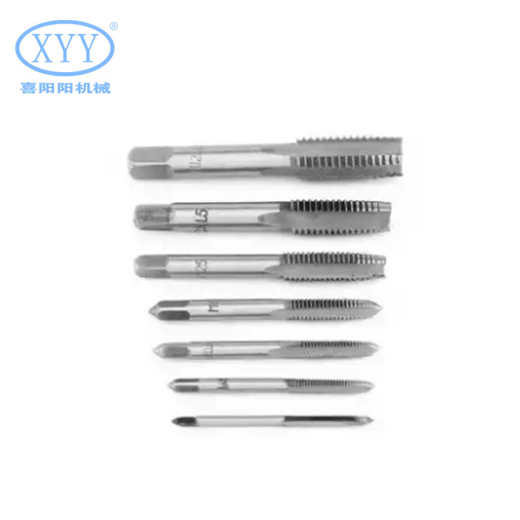 304 Stainless Steel Thread Tap Drill Bit Fastener Screw with Natural Surface Treatment Metric Measurement System Thread Insert
