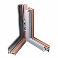 Extrusione di alluminio moderna 6063 porte in alluminio e finestre