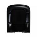 Black Duroplast Toilet Seat,Square Shape