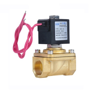 Electric Water Solenoid Valve: 1/2' Brass Ball, 1 to 2-inch Diaphragm, Compatible with 12V/24V AC/DC