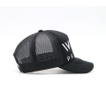 Black Foam Trucker Hat met geborduurd logo