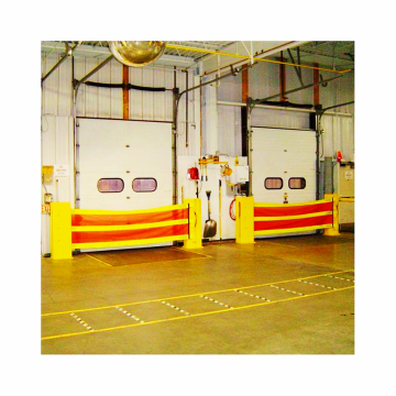 Single Traffic Barrier with Mid-Strength and Integrated Handrail