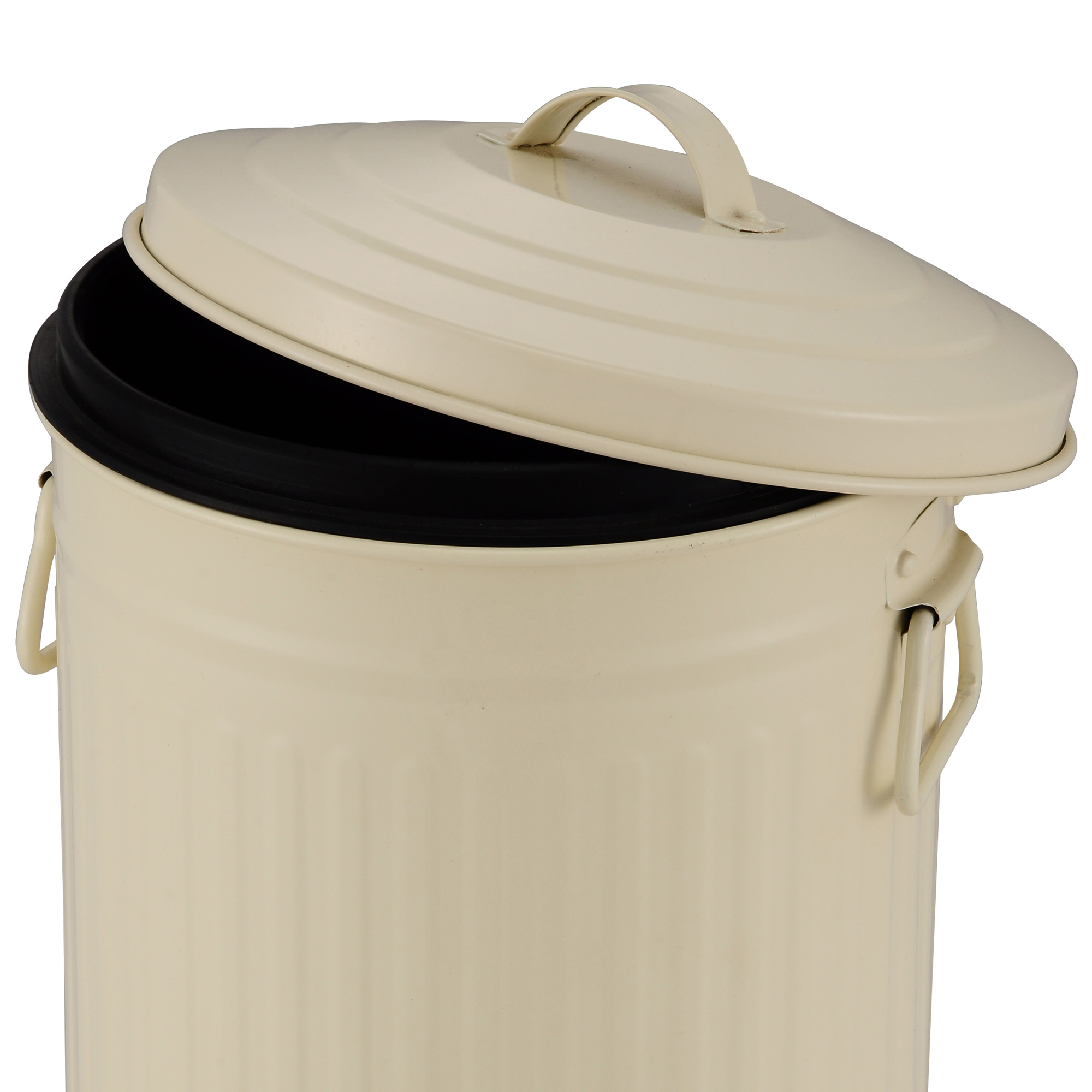 powder finish waste bin with lid