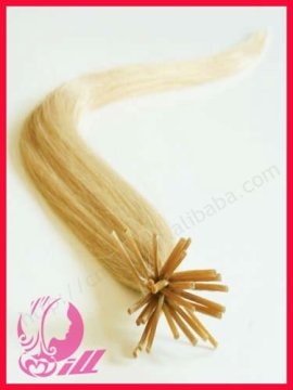 24 Inch 100% human hair i tip brazilian hair extension stick hair extension