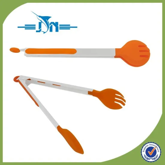 Multifunctional bbq serve food tong