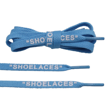 Multicolor Flat Mesh Printing Shoelaces for Adults & Kids Running Shoes and Boots - 120cm