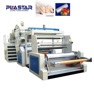 single screw plastic packing film extruder machine