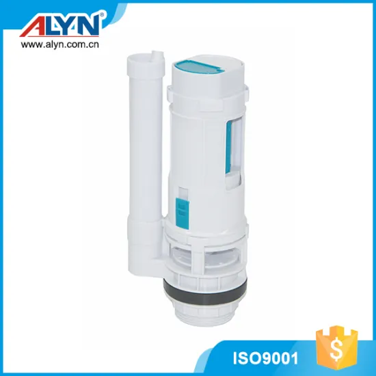 Overflow pipe ABS anti-leakage barrel-style dual flushing water tank fitting