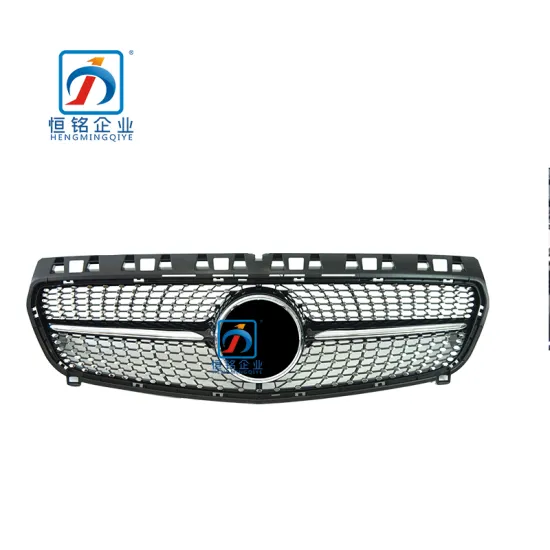 Black Fashion AMG Grille Front Diamond Grill for Benz A-Class W176