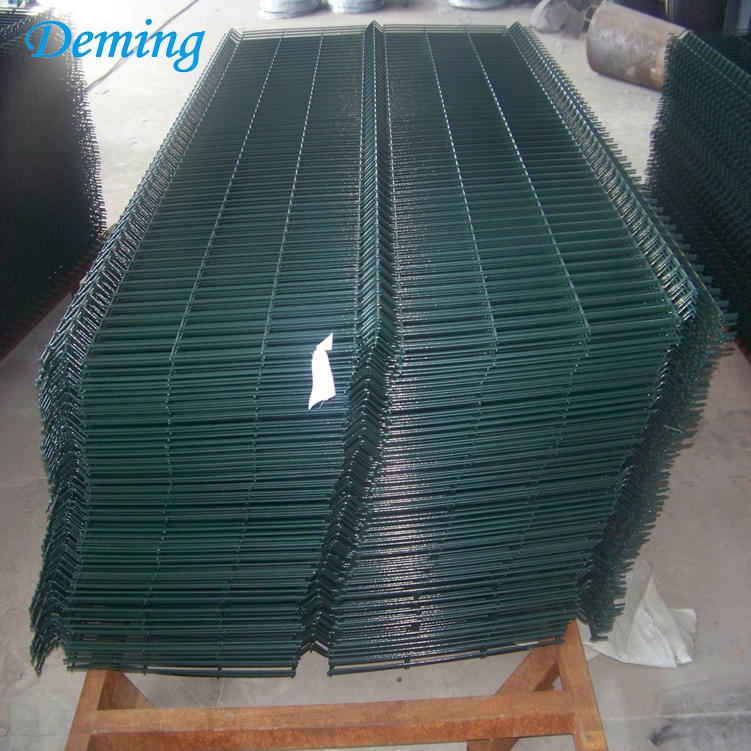 Easily Assembled PVC Coated Welded  Fence Panel