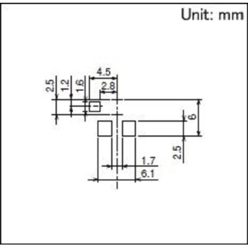 Công tắc gắn kết bề mặt loại hành động hai chiều