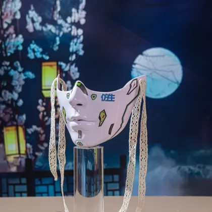 Cyber Bionic Half Face Mask
