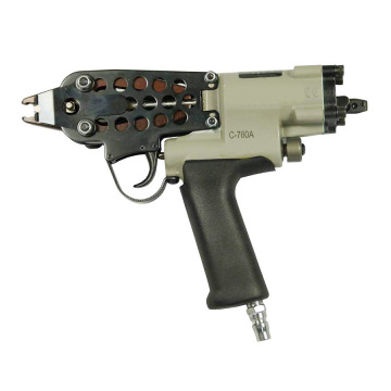 C-760A Pneumatic Hog Ring Tool: Professional Plier for C-Ring Staple Applications in Cage Construction