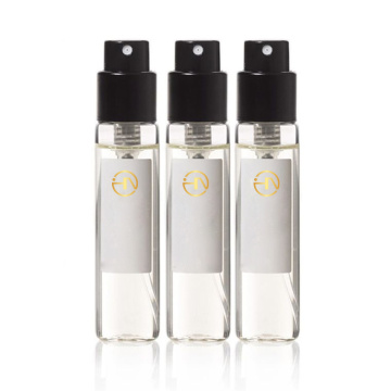 2ml 3ml 5 ml de botella de rociador de perfume de vidrio vacío