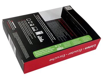 Customized Logo Recyclable Paper Electronics Packing Box