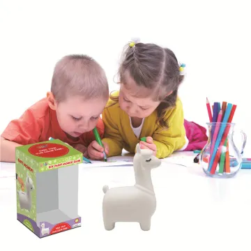 Non-Toxic Children's DIY Coin Saving Money Piggy Bank Painting Kit for Animals