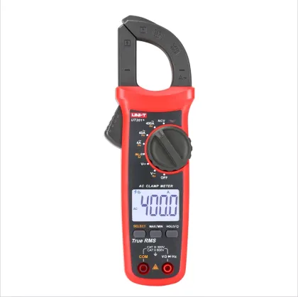 UNI-T Clamp Meters: UT201+, UT202A+, UT202+, UT203+, UT204+