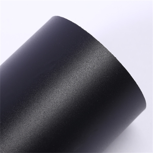 kepingan polipropilena frosted hitam roll kepingan plastik PP
