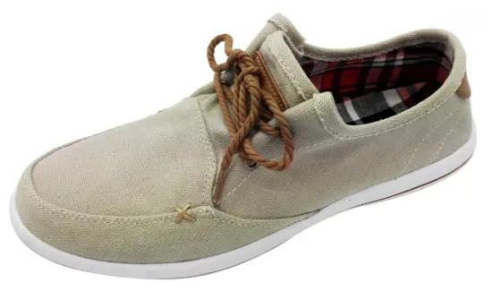 Lace up canvas shoes