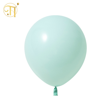 Macaron Tiffany Blue Latex Balloons