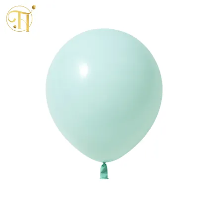 Macaron Tiffany Blue Latex Balloons