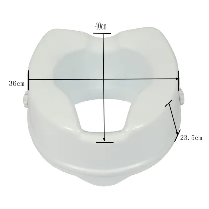 Home Care HDPE Material Raised Toilet Seat