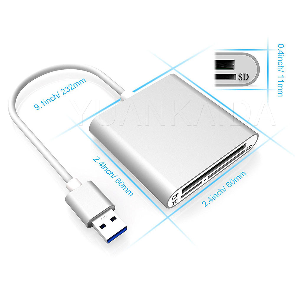 Aluminum ALL-in-1 Card Reader