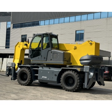 Forklift with Telescopic Boom Crane Attachment: Enhancing Material Handling Capabilities