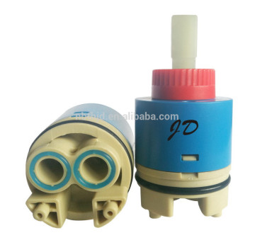 40 mm Water Saving 2 Steps Faucet Ceramic Disc Cartridge with Distributor