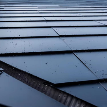 All-schwarzer IP68-geschütztes 70 V 1500W BIPV Monokristalline Solarfliesen