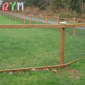 Clôture de liaison à chaîne Rouleaux Diamond Mesh Wire Fence