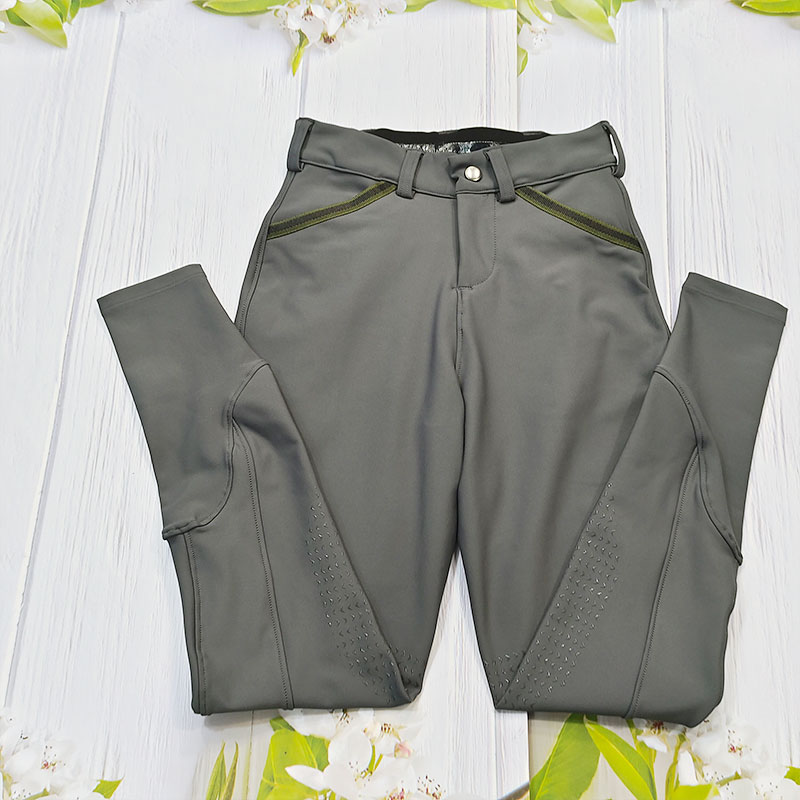 Pantalones de ropa ecuestre de silicona de alta calidad para niños