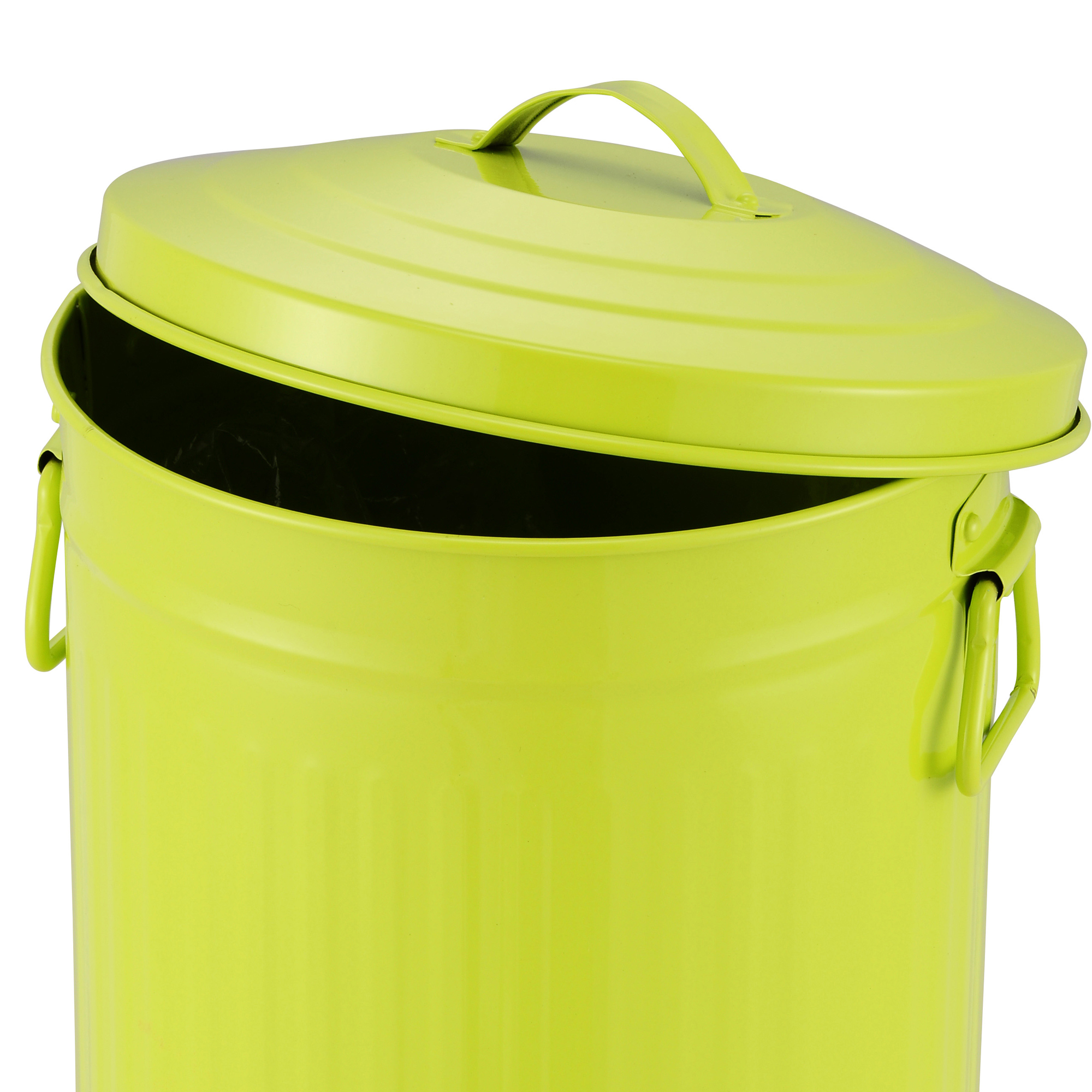 waste bin with lid green