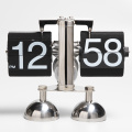 Double Balance Flip Table Clock