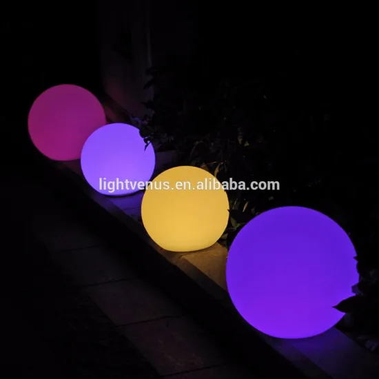 solar eco-friendly plastic floating ball with light inside for swimming pool