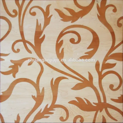 Chinese Maple Cherry Wood Parquetry Floor