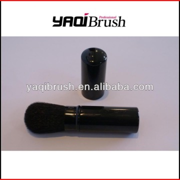 Professional goat hair powder brush with lid