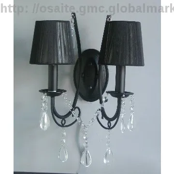 Modern design string shade indoor dar wall lights