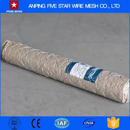 3/4" Lobster Trap Hexagonal Wire Mesh 1x25m