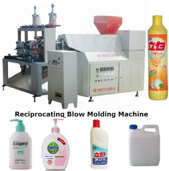 hdpe plastic laundry liquid shampoo lotion hand washing soap detergent bottle making extrusion blow molding moulding machine
