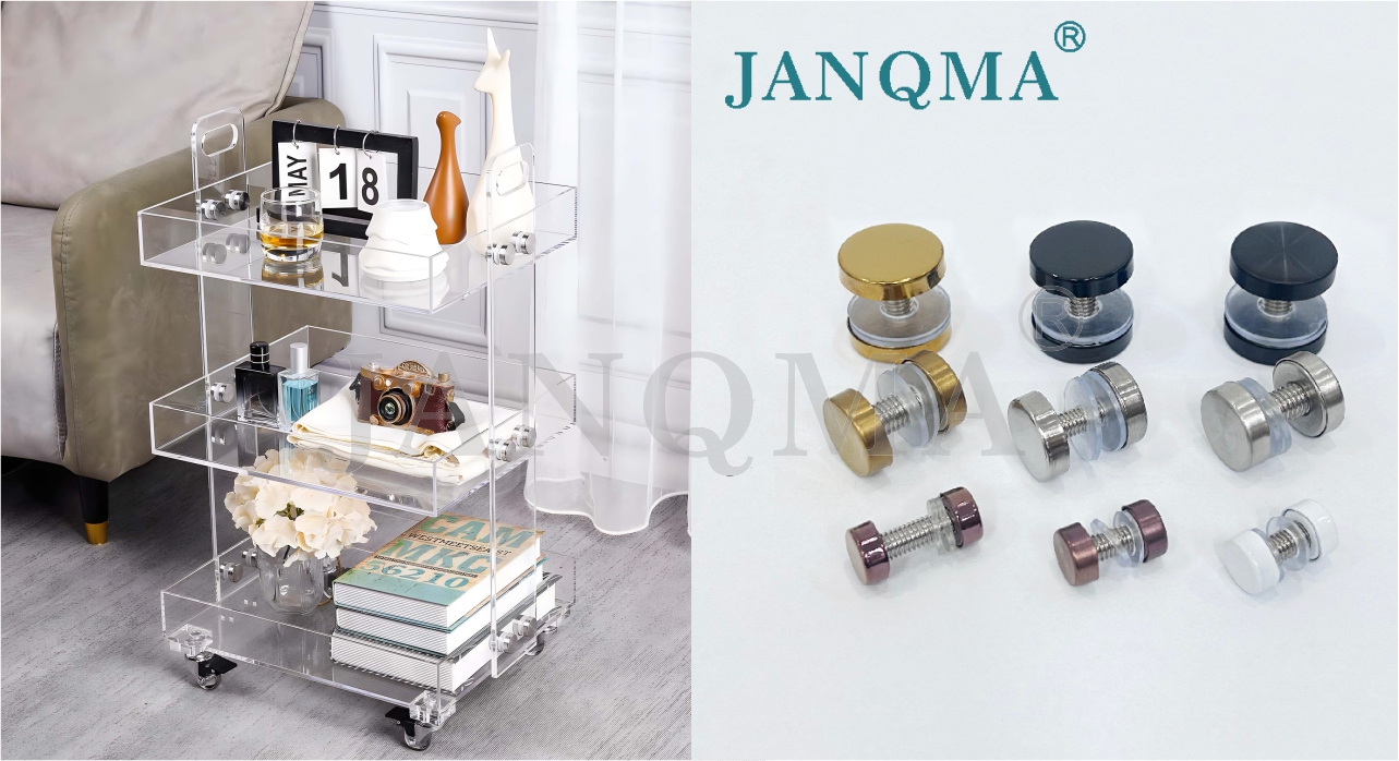double threaded screw mirror nails 
