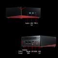 AMD Dual Ethernet مزدوج القناة DDR4 HDMI/DP MINI PC