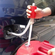 Car Accessories Mini Portable Car Manual Hand Siphon Pump Hose Gas Oil Syphon Transfer Pump Fuel Tank Gas Can Auto Product