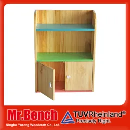 wooden children toys storage cabinets
