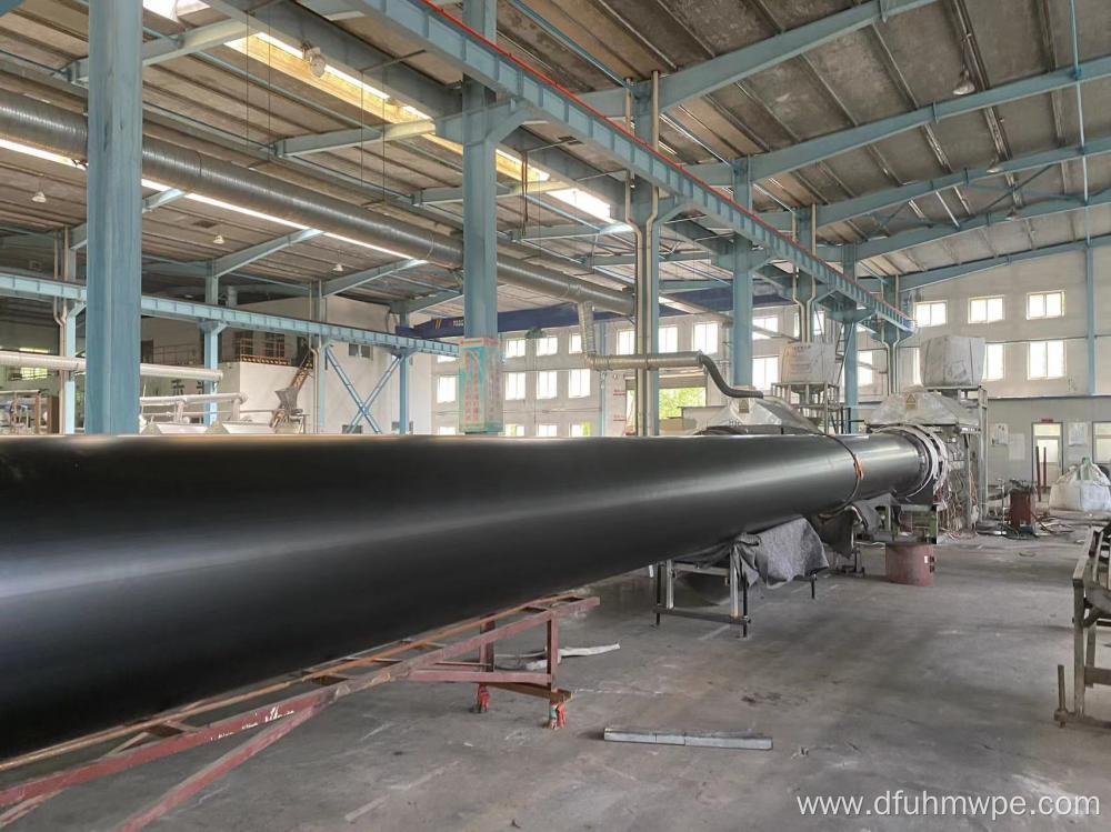 Low temperature resistance drainage UHMWPE pipe