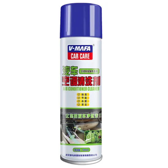 Car air conditioner cleaning agent
